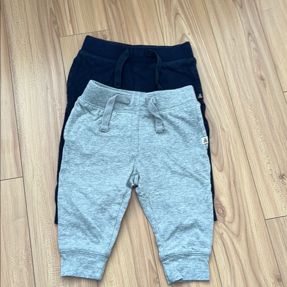 B1G1 🌟 GAP Gray and Blue Joggers with Elastic Waistband